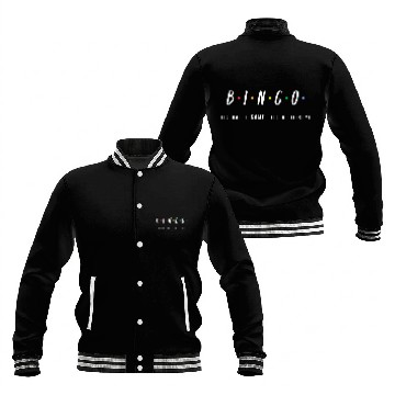Discover BINGO "ITS NOT A GAME ITS A LIFESTYLE" Baseball Jackets