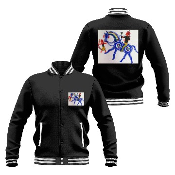 Discover Aadivasi tribal painting Baseball Jackets