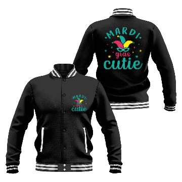 Discover Mardi Gras Cutie festival Baseball Jackets