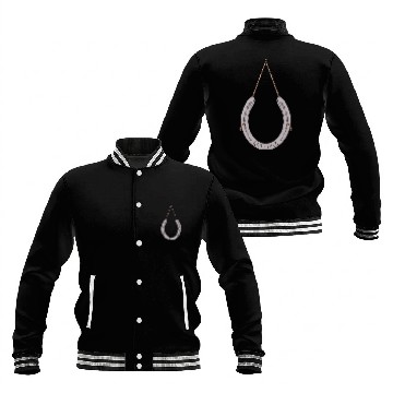 Discover Horseshoe to bring you good luck Baseball Jackets
