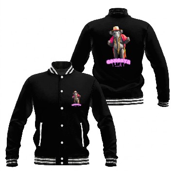 Discover Gangsta Life Elephant 3 Baseball Jackets