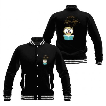 Discover The Wise Coaching Owl Baseball Jackets by Tavia Linen
