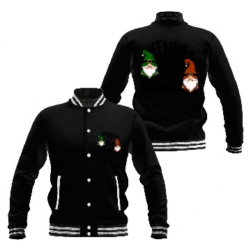 Discover Dibs On The Red Head Irish Gnomes Funny Saint Patr Baseball Jackets