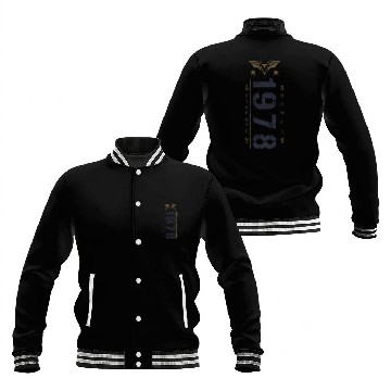 Discover Limited Edition 1978 Birthday Strength and Honor Baseball Jackets