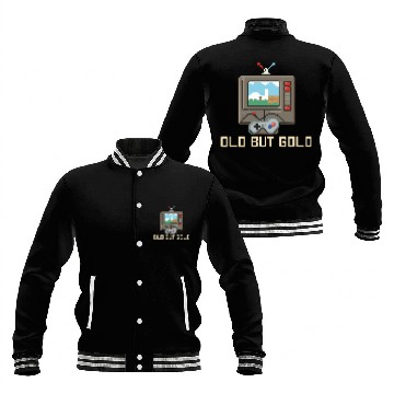 Discover Old But Gold Gamer Baseball Jackets