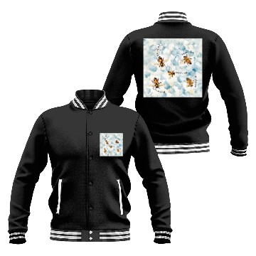 Discover Bumble bee be kind of a bitch funny bug insect Baseball Jackets