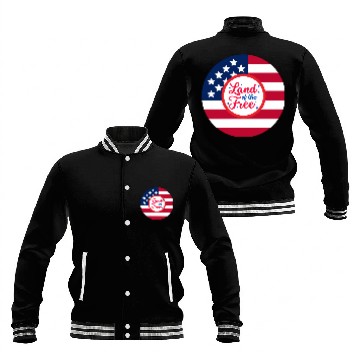 Discover American Flag Design with Patriotic Quote Baseball Jackets