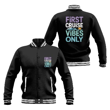 Discover Cruise Rookie Ocean Adventure First Voyage Baseball Jackets