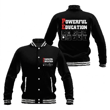 Discover Physical Education Teacher PE Coach Baseball Jackets