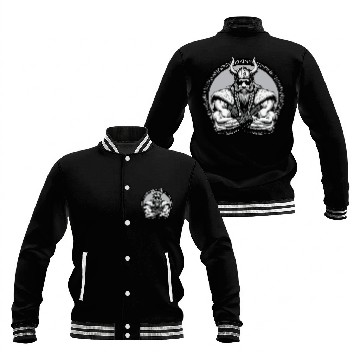 Discover Viking Warrior Man Odin Thor Norman Walhalla Baseball Jackets