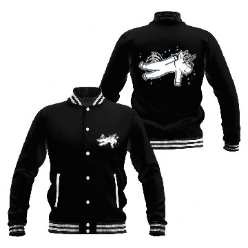 Discover Unicorn Swimmer Baseball Jackets
