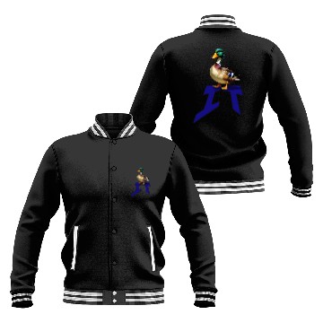 Discover Mallard Duck on the word IT Baseball Jackets