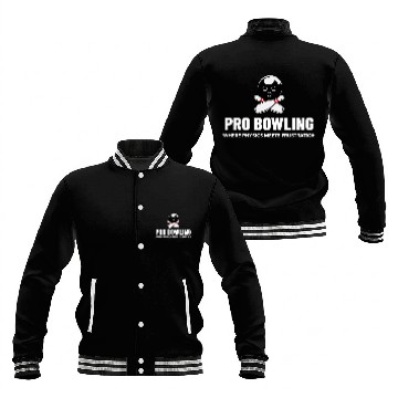 Discover Pro Bowling—Where Physics Meets Frustration Baseball Jackets