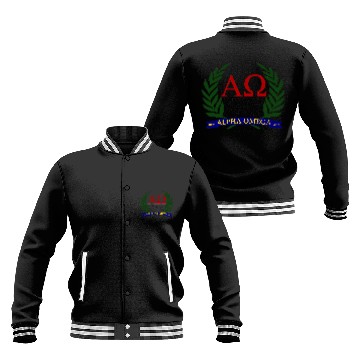Discover Alpha Omega, Eternity's Fraternity Baseball Jackets