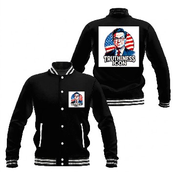 Discover Stephen Colbert – Truthiness Icon Retro Baseball Jackets