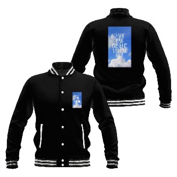 Discover Inspirational Sky Quote Design Baseball Jackets