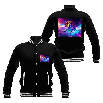 Discover Cyberpunk Beagle Baseball Jackets
