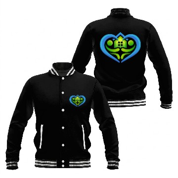Discover Creative Heart Home Embrace Design Baseball Jackets