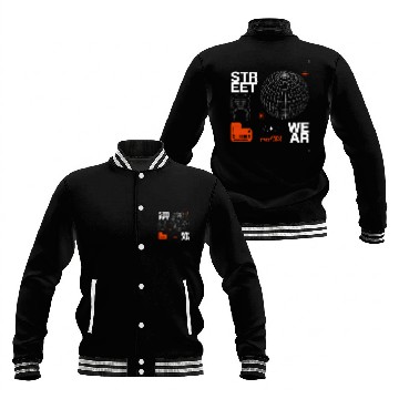 Discover Futuristic Urban Streetwear Graphic Baseball Jackets