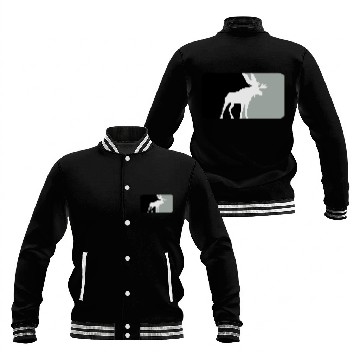 Discover US-ES - Alce - Moose Baseball Jackets