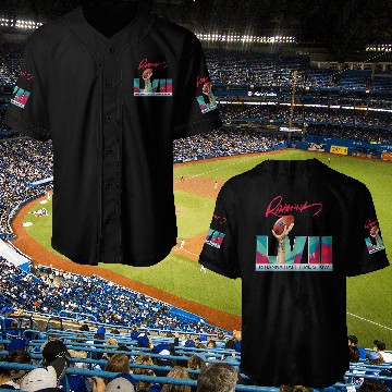 Discover Rihanna Superbowl 2023 Halftime Show Baseball Jerseys