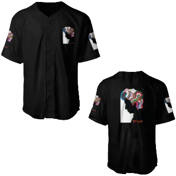 Discover milton glaser bob dylan Classic Baseball Jerseys