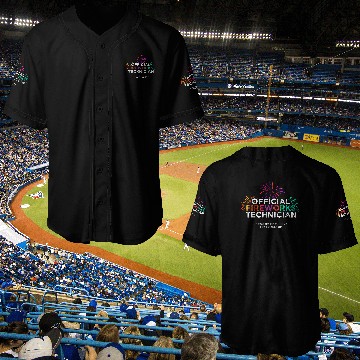 Discover Fireworks Technician Baseball Jerseys Baseball Jerseys