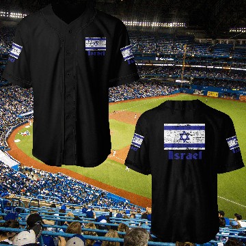 Discover Flag of Israel Baseball Jerseys