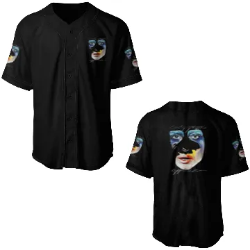 Discover Art Pop Ball Applause American Pop Painted face Baseball Jerseys