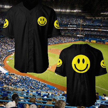 Discover Smiley Face Baseball Jerseys