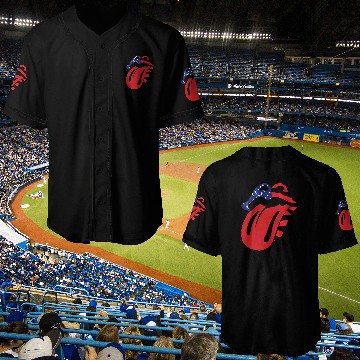 Discover Rolling Stones Lips Baseball Jerseys