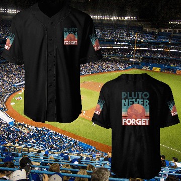 Discover Pluto never forget Baseball Jerseys