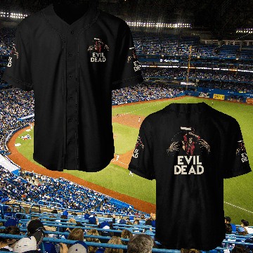 Discover Evil Dead Bruce Campbell Horror Movie Baseball Jerseys / Baseball Jerseys