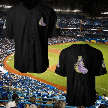 Discover Disney Rapunzel Watercolor Baseball Jerseys Baseball Tees