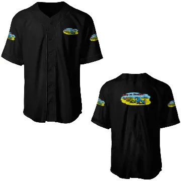 Discover Keep On Truckin' Black Baseball Jerseys