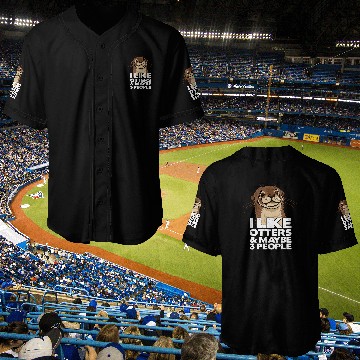 Discover Otters Otter Lover Baseball Jerseys Funny Otter Otter 2 Baseball Tees