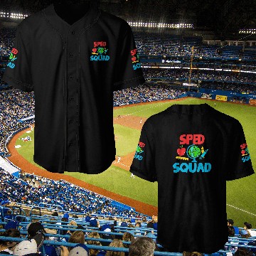Discover SPED Special Education SPED Teacher Student 1 Baseball Jerseys