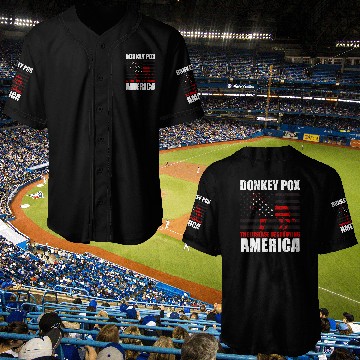 Discover Donkey Pox The Disease Destroying America Funny Baseball Tees Baseball Jerseys
