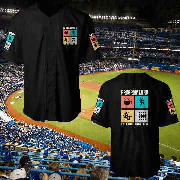 Discover funny Computer Science enthusiast Programming Its The Peace Baseball Tees Baseball Jerseys