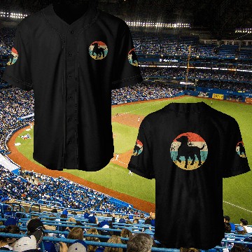 Discover German Shorthaired Pet Retro German Shorthaired Pointer Dog Breed Icon Baseball Jerseys
