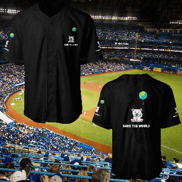 Discover Bear Pet Polar Bear Earth Day Everyday Hour Baseball Jerseys