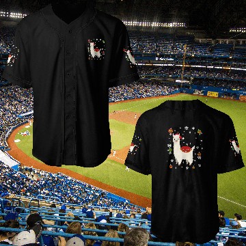 Discover Llama Lover Christmas Falala Llama Baseball Tees Baseball Jerseys