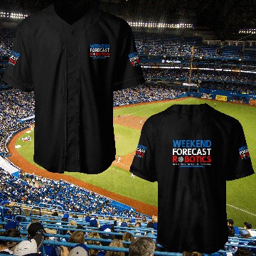Discover Weekend Forecast Robotics Engineer Robot 24 Baseball Jerseys