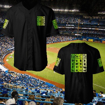 Discover Insects Periodic Table Elements Entomologist Retro Bugs 24 Baseball Tees Baseball Jerseys
