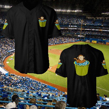 Discover Monkey Ice Bathing Healthy Hobby Baseball Tees Baseball Jerseys