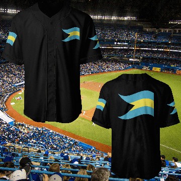 Discover flag bahamas Baseball Jerseys