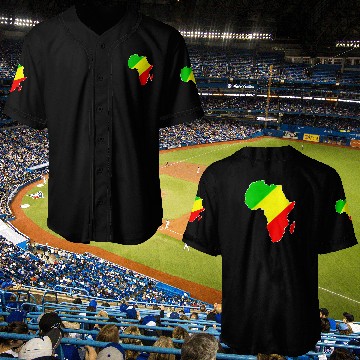 Discover Africa black power Baseball Jerseys