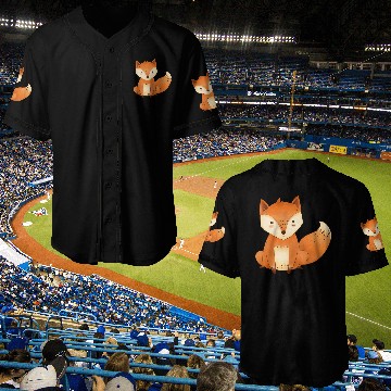 Discover Woodland Fox Baseball Jerseys