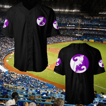 Discover Ying Yang Cat Baseball Jerseys