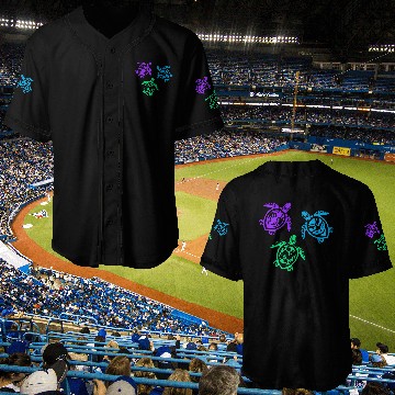 Discover Maori Three Turtles Group Tattoo Gift Idea Baseball Jerseys